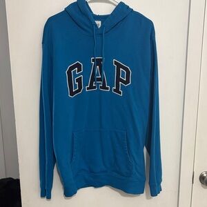GAP Women's Blue Hoodie Sweater